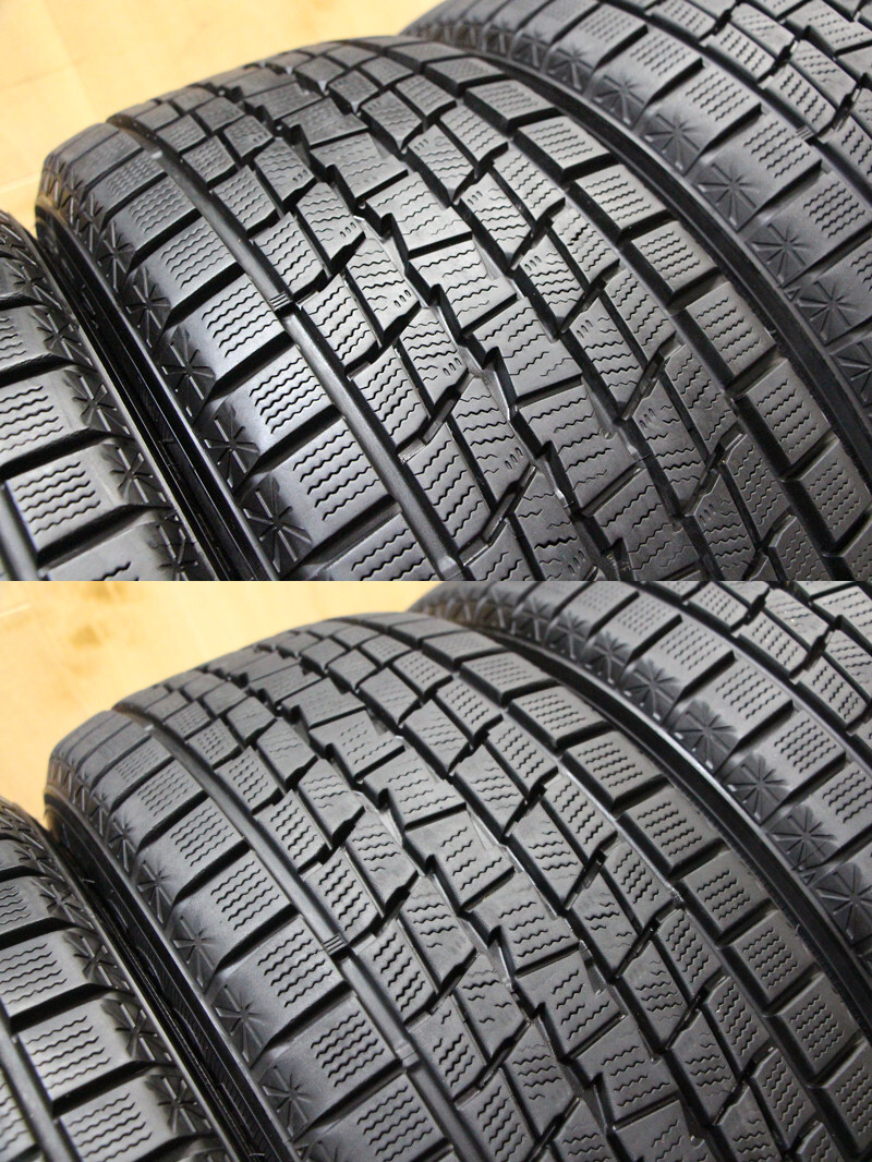 B977 グッドイヤー ICE NAVI SUV 235/55R18 100Q 4本 2020年 バリ溝 スタッドレス ハリアー ヴァンガード ボルボ XC40 手渡し可能 山梨県_画像4