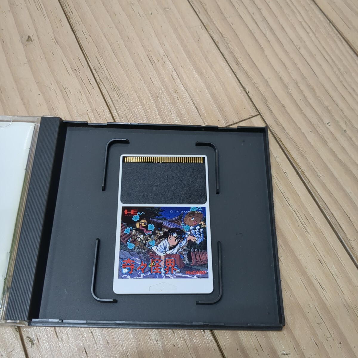 【動作品】PCエンジン 奇々怪界 HuCARD タイトー TAITO_画像3