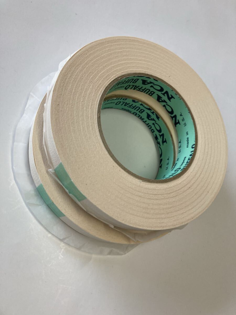 送料無料　NCA バァファロー 業務用両面テープ　2巻 ゴルフGRIP交換用_画像3