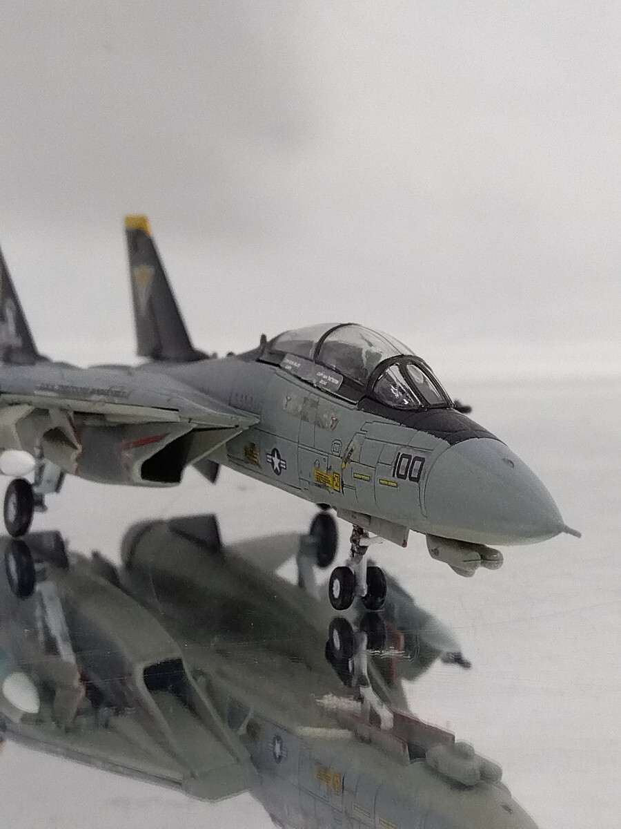 1/144　F-14Dトムキャット　 ディテールアップ完成品　 エフトイズ　 WTM　 WKC_画像1