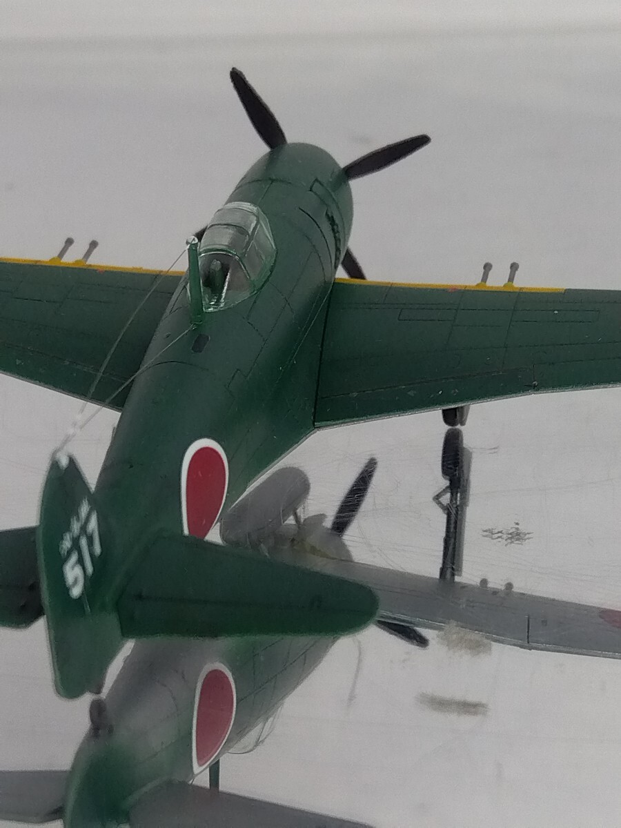 1/144　紫電改　 組立キット完成品　 エフトイズ　PLATZ　 WTM　 WKC_画像8