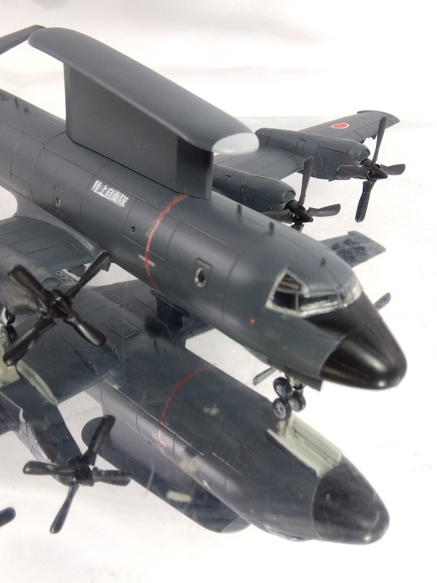 1/144 陸自EP-3尖閣危機 組み立てキット完成品 エフトイズ エルエス WKC WTM_画像5