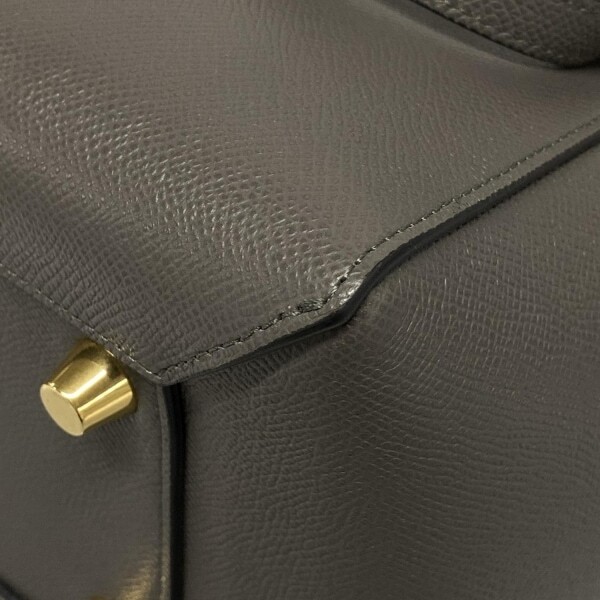 セリーヌ CELINE ハンドバッグ ベルトバッグミニ グレー 美品 バッグ_画像6