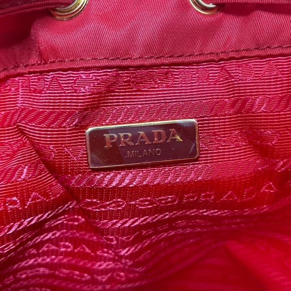Prada PRADA 1N1863 - кожа красный мешочек type сумка