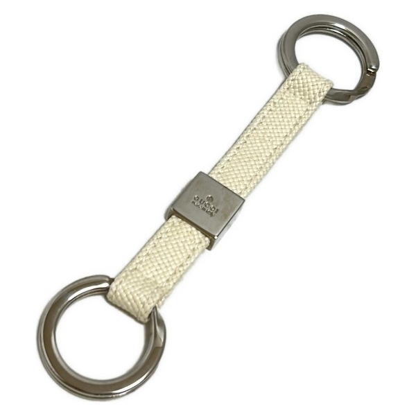  Gucci GUCCI брелок для ключа ( очарование ) - слоновая кость × серебряный кольцо для ключей прекрасный товар брелок для ключа 