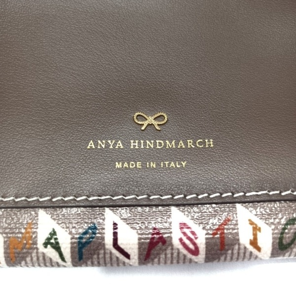 アニヤハインドマーチ Anya Hindmarch ショルダーバッグ - レザー ベージュ×ピンクベージュ×マルチ BITS&BOBS バッグ_画像8
