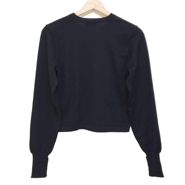 エトロ ETRO カーディガン サイズ42 M - 黒×ブルー×マルチ レディース 長袖/ニット/シルク/ベロア 美品 トップス_画像2