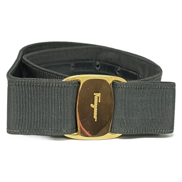  Salvatore Ferragamo FERRAGAMO/SalvatoreFerragamo XS - темно-зеленый × Gold va этикетка to