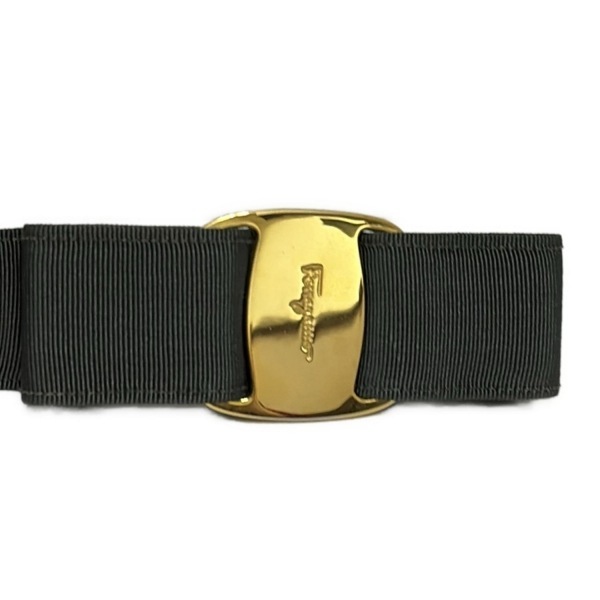  Salvatore Ferragamo FERRAGAMO/SalvatoreFerragamo XS - темно-зеленый × Gold va этикетка to