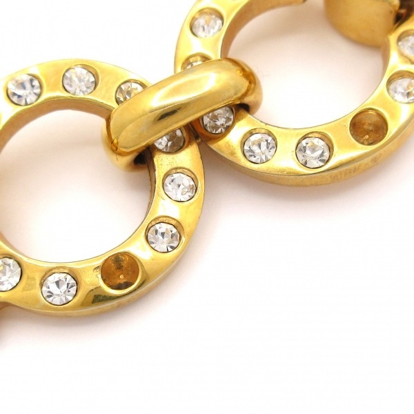  Salvatore Ferragamo FERRAGAMO/SalvatoreFerragamo браслет gun chi-ni Gold × прозрачный аксессуары ( рука )