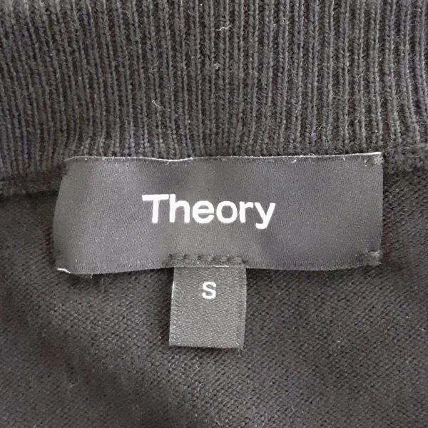 セオリー theory 長袖セーター/ニット サイズS 黒 レディース 美品 トップス_画像3