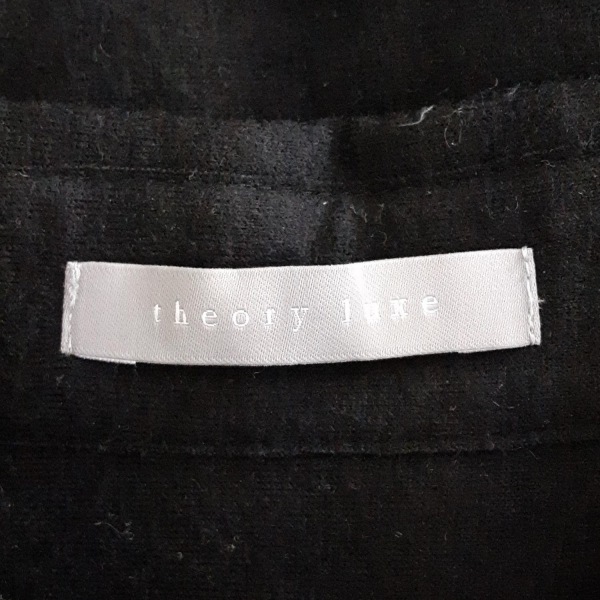 セオリーリュクス theory luxe 長袖シャツブラウス サイズ38 M - 黒 レディース 美品 トップス_画像3