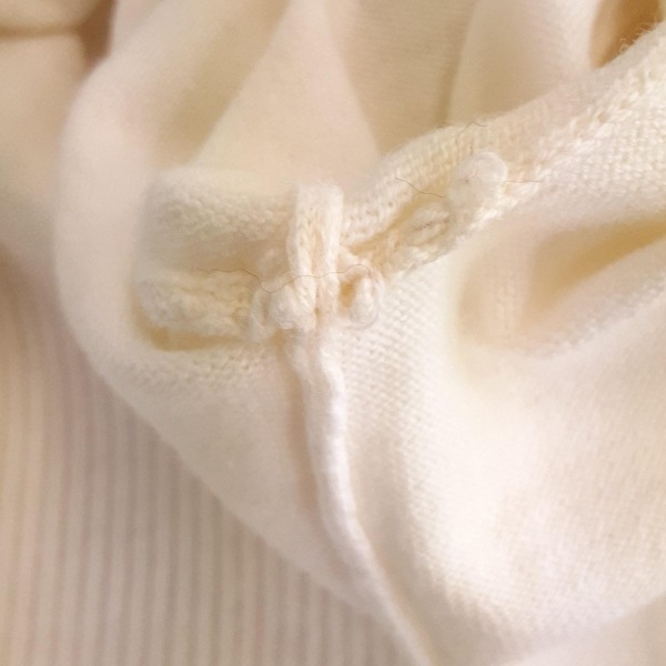 セオリーリュクス theory luxe 長袖セーター/ニット サイズ38 M - 黒×アイボリー レディース 美品 トップス_画像7