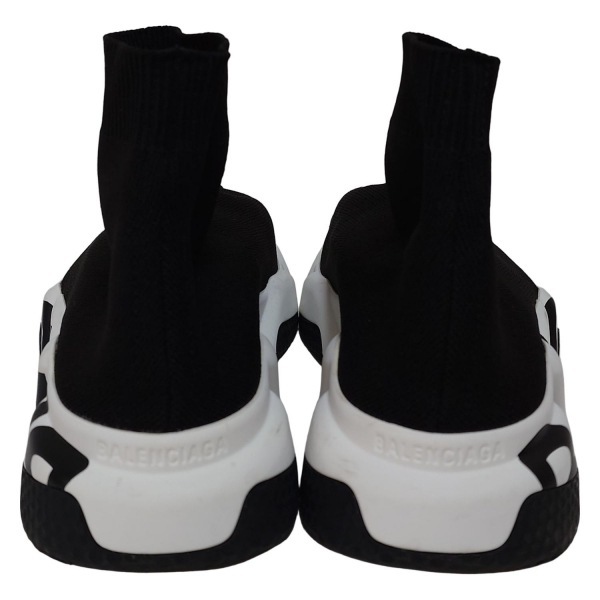 バレンシアガ BALENCIAGA スニーカー 24.5 605942 スピードトレーナー 黒 レディース ソックススニーカー/グラフィティソール 靴_画像3