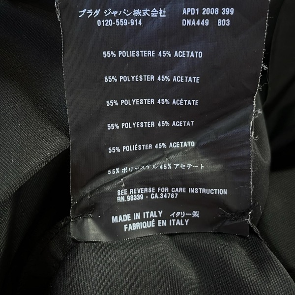  Prada PRADA мини-юбка размер 40 M - чёрный женский прекрасный товар низ 