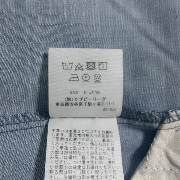  Ron Herman Ron Herman брюки размер S - голубой женский полный length низ 