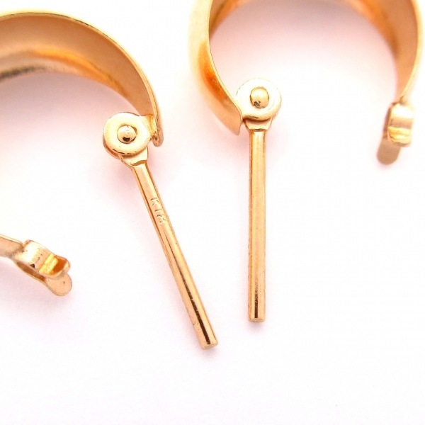 ノーブランド Unbranded ピアス K18PG 総重量:0.7g アクセサリー(耳)_画像4