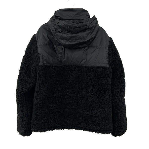 ハンター HUNTER ブルゾン サイズM - 黒 メンズ 長袖/ジップアップ/中綿/フード収納可/秋/冬 美品 ジャケット_画像2