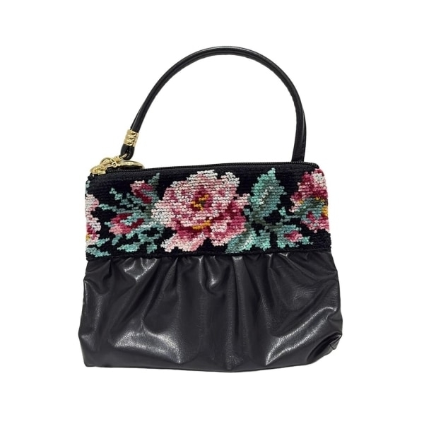  Feiler FEILER - чёрный × розовый × мульти- цветочный принт прекрасный товар сумка 