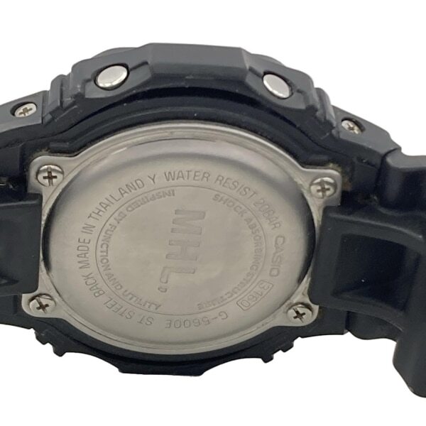 CASIO(カシオ) 腕時計■美品 G-SHOCK G-5600E メンズ タフソーラー/MHL.コラボ 黒_画像4