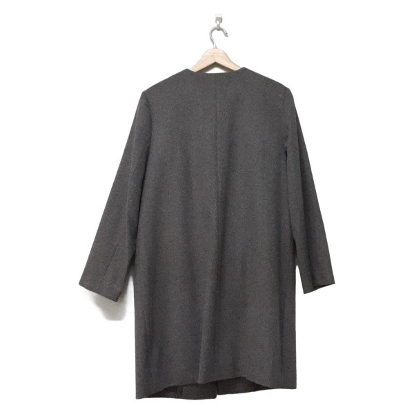  Untitled UNTITLED размер 44 L - темно-серый женский длинный рукав / осень / зима прекрасный товар пальто 