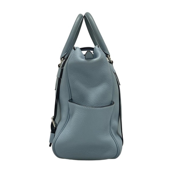 エルメス HERMES ハンドバッグ ピュールサングル31 シエル シルバー金具 □M バッグ_画像4