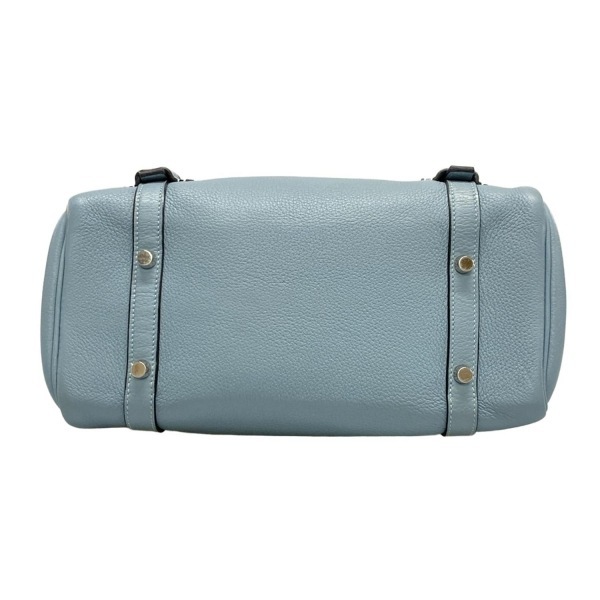 エルメス HERMES ハンドバッグ ピュールサングル31 シエル シルバー金具 □M バッグ_画像5