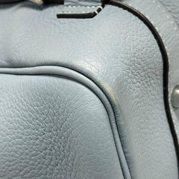 エルメス HERMES ハンドバッグ ピュールサングル31 シエル シルバー金具 □M バッグ_画像6