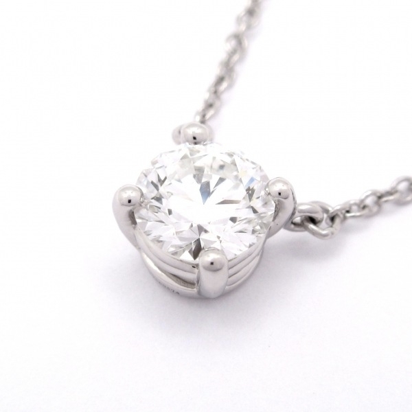 磨き済み■ティファニー TIFFANY&Co. ネックレス ソリティア Pt950×ダイヤモンド ダイヤ0.60カラット/CUT:BRILLIANT/CLARITY:VS1/COLOR:H_画像1