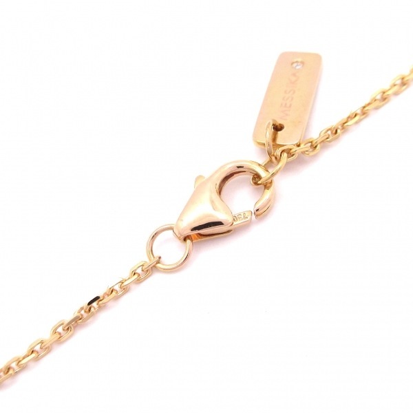 磨き済み■メシカ MESSIKA ネックレス 04323 ベビー ムーヴ K18PG×ダイヤモンド アクセサリー（首）_画像4