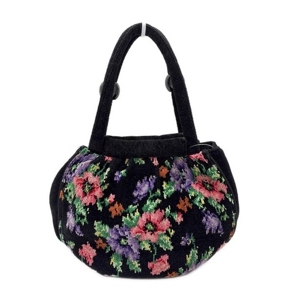  Feiler FEILER ручная сумочка - чёрный × розовый × мульти- цветочный принт / Mini сумка сумка 