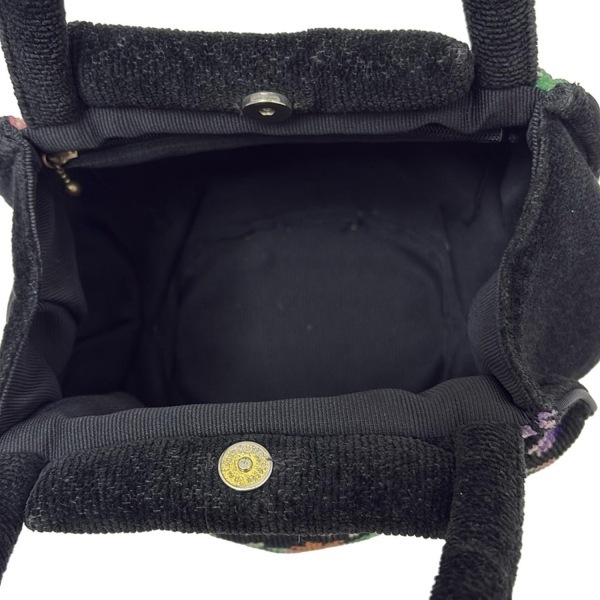  Feiler FEILER ручная сумочка - чёрный × розовый × мульти- цветочный принт / Mini сумка сумка 