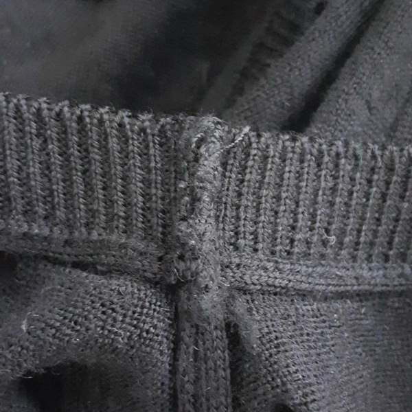 ジョンスメドレー JOHN SMEDLEY ベスト サイズL - 黒 メンズ 美品 トップス_画像8