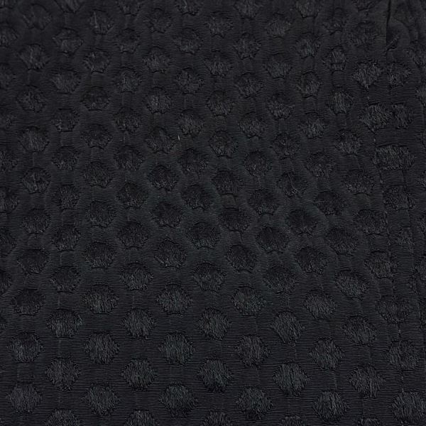 アルマーニコレッツォーニ ARMANICOLLEZIONI サイズ42 M - 黒 レディース クルーネック/ノースリーブ/ひざ丈 ワンピース_画像6