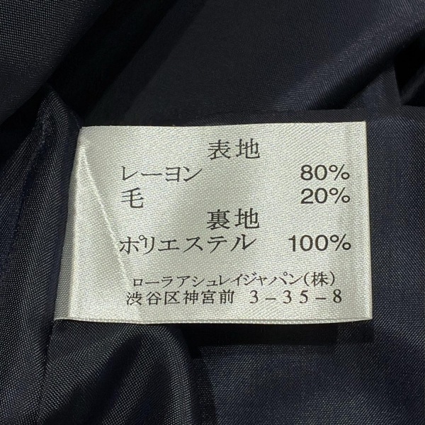 ローラアシュレイ LAURAASHLEY サイズ11 M - 黒×ピンク×マルチ レディース 長袖/ロング/花柄 美品 ワンピース_画像4