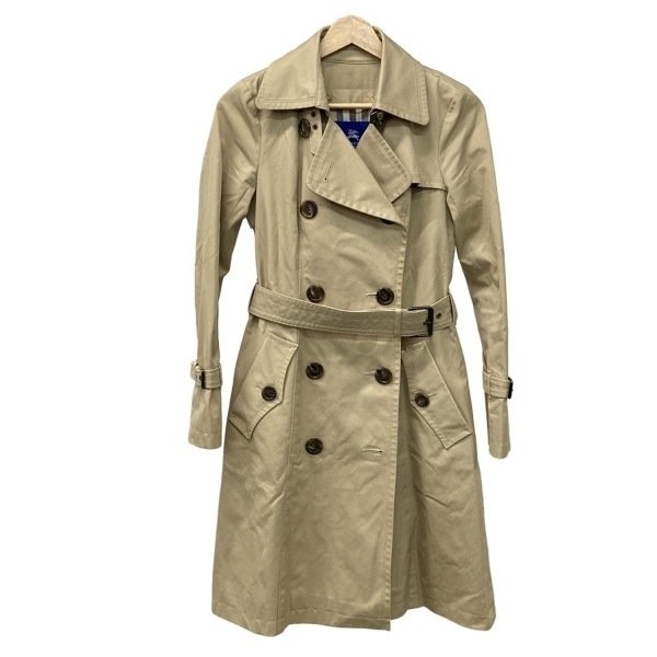 バーバリーブルーレーベル Burberry Blue Label トレンチコート サイズ38 M - ベージュ レディース 長袖/オールシーズン コート_画像1
