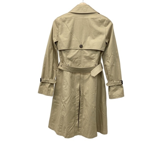 バーバリーブルーレーベル Burberry Blue Label トレンチコート サイズ38 M - ベージュ レディース 長袖/オールシーズン コート_画像2