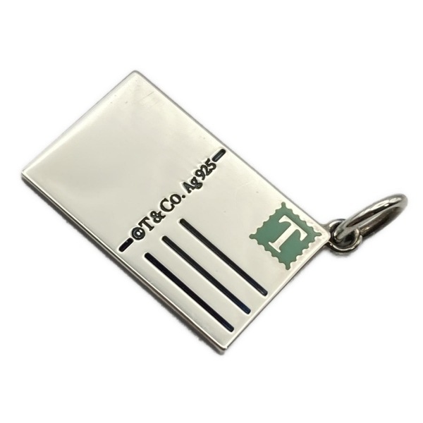 ティファニー TIFFANY&Co. ペンダントトップ - シルバー×ティファニーブルー ポストカード/Bonjour from PARIS 美品 アクセサリー（他）_画像2