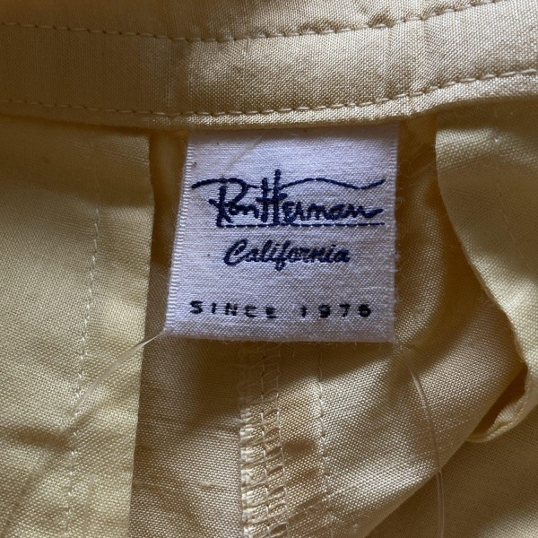  Ron Herman Ron Herman длинная юбка размер XS - свет желтый женский шелк низ 