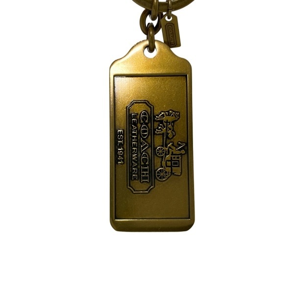  Coach COACH брелок для ключа ( очарование ) Gold брелок для ключа 