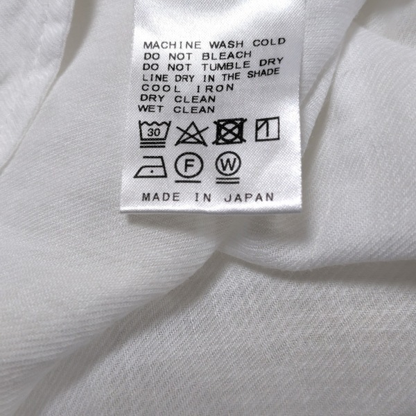 ドゥーズィエム DEUXIEME CLASSE サイズ36 S - 白 レディース レギュラーカラー/長袖/ロング/シースルー ワンピース_画像5