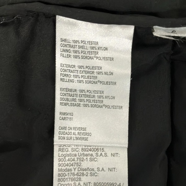 カルバンクライン CalvinKlein ブルゾン サイズS/CH/P - 黒 メンズ 長袖/冬 美品 ジャケット_画像4