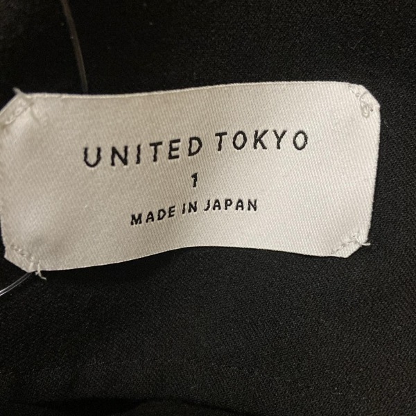 ユナイテッド トウキョウ UNITED TOKYO パンツ サイズ1 S - 黒 メンズ フルレングス/ウエストゴム ボトムス_画像3