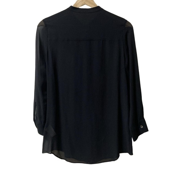 セオリーリュクス theory luxe 長袖シャツブラウス サイズ38 M - 黒 レディース トップス_画像2