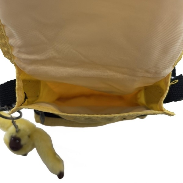 キプリング Kipling ショルダーバッグ - ライトイエロー×黒 美品 バッグ_画像7