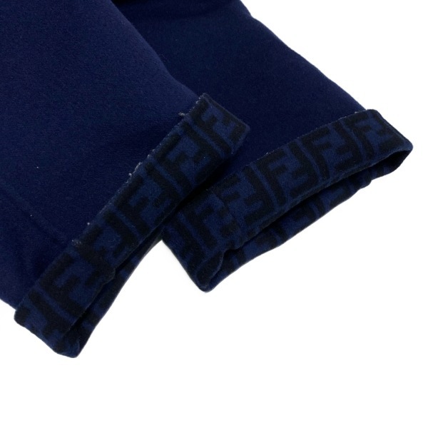  Fendi FENDI блузон размер 42 M FJ6993 A5HD - шерсть темный темно-синий × чёрный женский жакет 