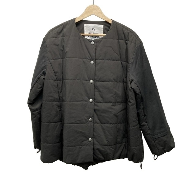 ブランベール blancvert ブルゾン サイズ38 M - ダークグレー レディース 長袖/冬 美品 ジャケット_画像1