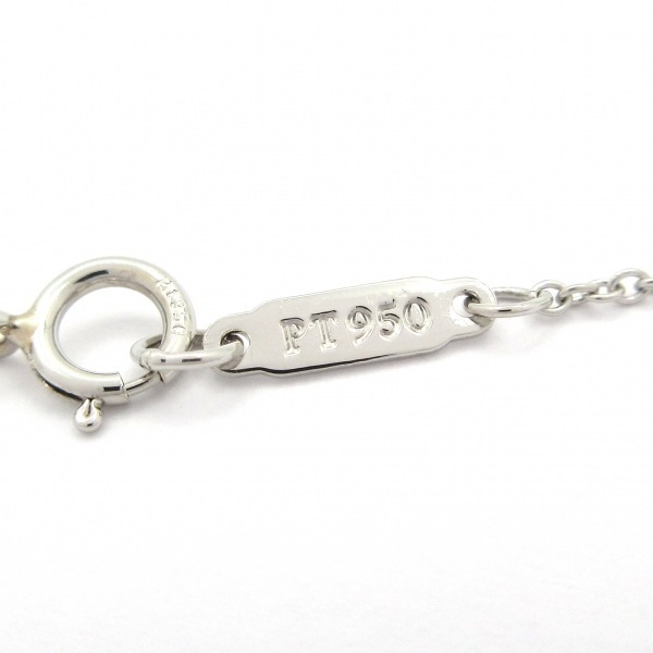 磨き済み■ティファニー TIFFANY&Co. ネックレス ペーパーフラワー オープンフラワー ペンダント Pt950×ダイヤモンド パヴェダイヤ_画像6