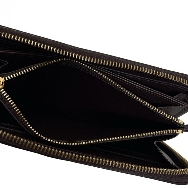  Louis Vuitton LOUIS VUITTON длинный кошелек M93522 Zippy бумажник кожа ama Ran toCA4114 кошелек veruni