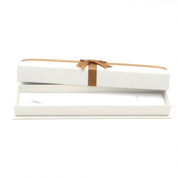 ノーブランド Unbranded ネックレス K18PG×ダイヤモンド×白 総重量:1.4g/0.10刻印 美品 アクセサリー(首)_画像7